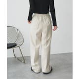 ウエストコード タックパンツ | ad thie | 詳細画像5 