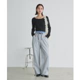 ダブルウエストスウェットパンツ | ad thie | 詳細画像17 