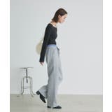 ダブルウエストスウェットパンツ | ad thie | 詳細画像18 