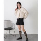 ニットショートパンツ | ad thie | 詳細画像10 