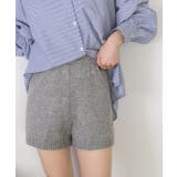 ニットショートパンツ | ad thie | 詳細画像21 