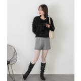 ニットショートパンツ | ad thie | 詳細画像22 