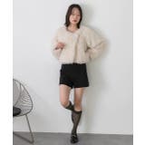 ニットショートパンツ | ad thie | 詳細画像7 