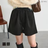 ウエスト切替 ハーフパンツ | ad thie | 詳細画像1