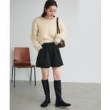 ウエスト切替 ハーフパンツ | ad thie | 詳細画像6