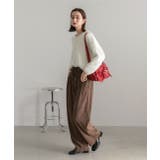 コーデュロイ ワイドパンツ | ad thie | 詳細画像16 