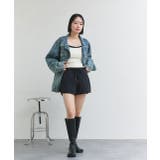 キルティングショートパンツ | ad thie | 詳細画像2 