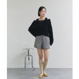 キルティングショートパンツ | ad thie | 詳細画像34 