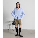 タックハーフパンツ | ad thie | 詳細画像12 