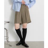 タックハーフパンツ | ad thie | 詳細画像13 