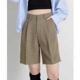 タックハーフパンツ | ad thie | 詳細画像19 