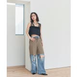 タックハーフパンツ | ad thie | 詳細画像2 