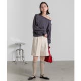 タックハーフパンツ | ad thie | 詳細画像21 