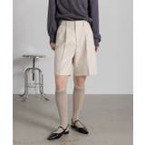 タックハーフパンツ | ad thie | 詳細画像22 