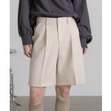 タックハーフパンツ | ad thie | 詳細画像23 