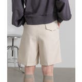 タックハーフパンツ | ad thie | 詳細画像24 