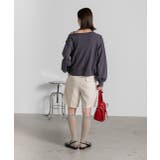 タックハーフパンツ | ad thie | 詳細画像27 