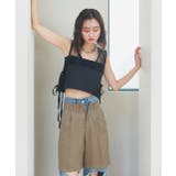 タックハーフパンツ | ad thie | 詳細画像4 