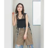 タックハーフパンツ | ad thie | 詳細画像7 