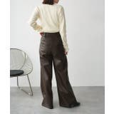 レザーライクパンツ | ad thie | 詳細画像12 