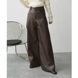 レザーライクパンツ | ad thie | 詳細画像14 