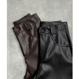 レザーライクパンツ | ad thie | 詳細画像20 