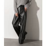 レザーライクパンツ | ad thie | 詳細画像4 