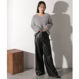 レザーライクパンツ | ad thie | 詳細画像7 