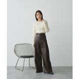 レザーライクパンツ | ad thie | 詳細画像9 