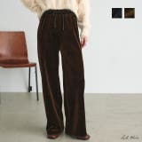 ベロアプルオンパンツ | ad thie | 詳細画像1 