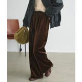 ベロアプルオンパンツ | ad thie | 詳細画像17 