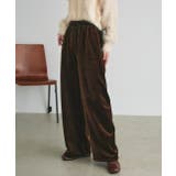 ベロアプルオンパンツ | ad thie | 詳細画像21 