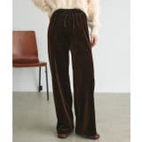 ベロアプルオンパンツ | ad thie | 詳細画像25 