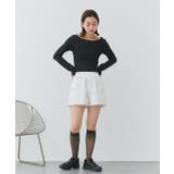 リボンナイロンショートパンツ | ad thie | 詳細画像2 