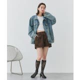 リボンナイロンショートパンツ | ad thie | 詳細画像24 