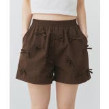 リボンナイロンショートパンツ | ad thie | 詳細画像29 