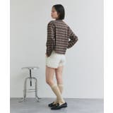 ショート丈チェックシャツ | ad thie | 詳細画像15 