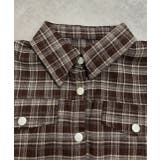 ショート丈チェックシャツ | ad thie | 詳細画像25 