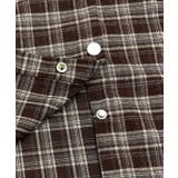 ショート丈チェックシャツ | ad thie | 詳細画像28 