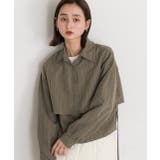 ストライプレイヤードシャツ | ad thie | 詳細画像16