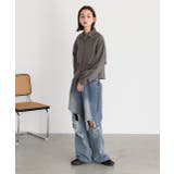 ストライプレイヤードシャツ | ad thie | 詳細画像3