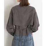 ストライプレイヤードシャツ | ad thie | 詳細画像8