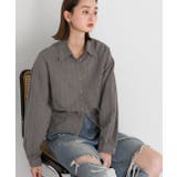 ストライプレイヤードシャツ | ad thie | 詳細画像9