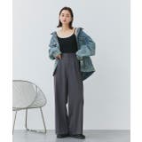 カップ付きレイヤードキャミソール | ad thie | 詳細画像21 