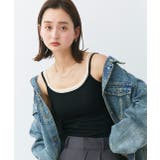 カップ付きレイヤードキャミソール | ad thie | 詳細画像24 