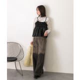 リボンデザイン ギャザーキャミソール | ad thie | 詳細画像13 