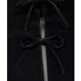 リボンデザイン ベロアキャミソール | ad thie | 詳細画像18 