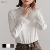 ファースリーブ ハイネックトップス | ad thie | 詳細画像1 