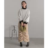 ファースリーブ ハイネックトップス | ad thie | 詳細画像11 