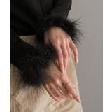 ファースリーブ ハイネックトップス | ad thie | 詳細画像14 